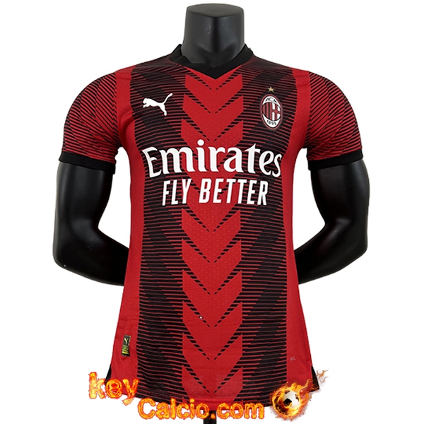 Numeri Nuove Maglie Calcio AC Milan Prima 2023/2024