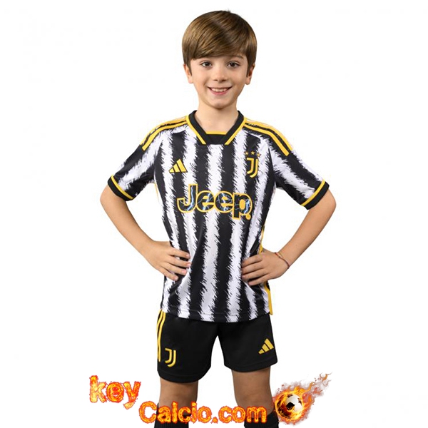 Maglie Calcio Juventus (CHIESA #7) Bambino 2023/2024 Prima Prezzo Vintage