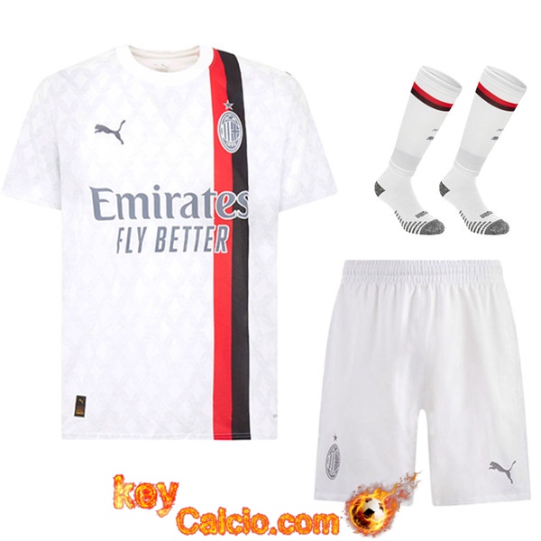 Nuovo Maglia Calcio Milan AC Personalizzata Poco Prezzo 20 21